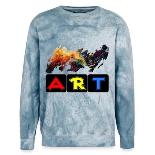 Pulse of Art - Unisex Colorblast Crewneck Sweatshirt