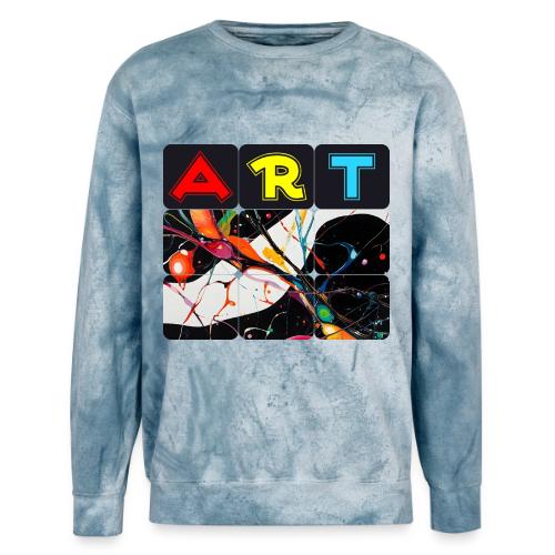Art in Motion: Color Unleashed - Unisex Colorblast Crewneck Sweatshirt