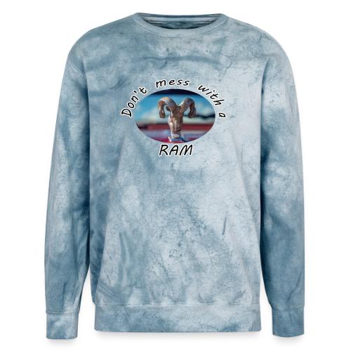 Don’t Mess with a RAM - Unisex Colorblast Crewneck Sweatshirt