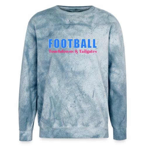 Football Touchdowns & Tailgates Design - Unisex Colorblast Crewneck Sweatshirt