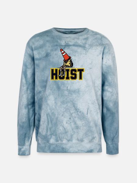 Hoist Cone Lounge Art - Unisex Colorblast Crewneck Sweatshirt - ocean