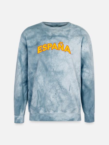 España 5 - Unisex Colorblast Crewneck Sweatshirt - ocean