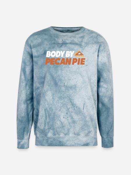 Pie Day Baking Pecan Pie - Unisex Colorblast Crewneck Sweatshirt - ocean
