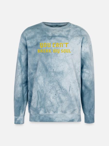Unbreakable Soul in Gold - Unisex Colorblast Crewneck Sweatshirt - ocean
