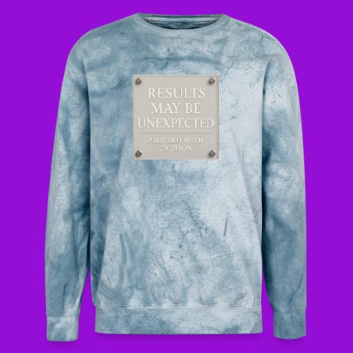 Results - White - Unisex Colorblast Crewneck Sweatshirt