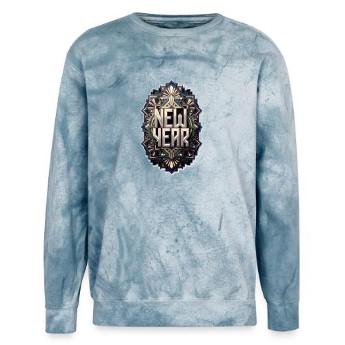 Evergreen New Year T-Shirt - Unisex Colorblast Crewneck Sweatshirt