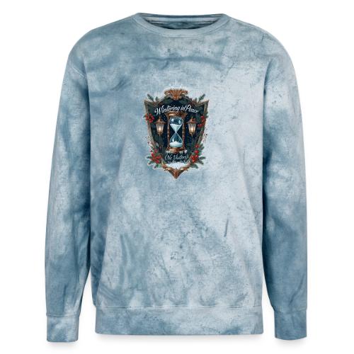 Wintering in Peace (No Visitors) T-Shirt - Unisex Colorblast Crewneck Sweatshirt