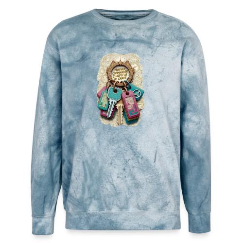 Minivan Commander T Shirt, Chauffeur of Chaos Mug - Unisex Colorblast Crewneck Sweatshirt