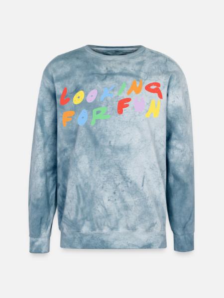 Looking for Fun - Unisex Colorblast Crewneck Sweatshirt - ocean