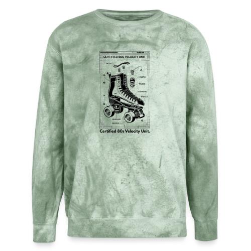 Retro Roller Skate T-Shirt - Unisex Colorblast Crewneck Sweatshirt