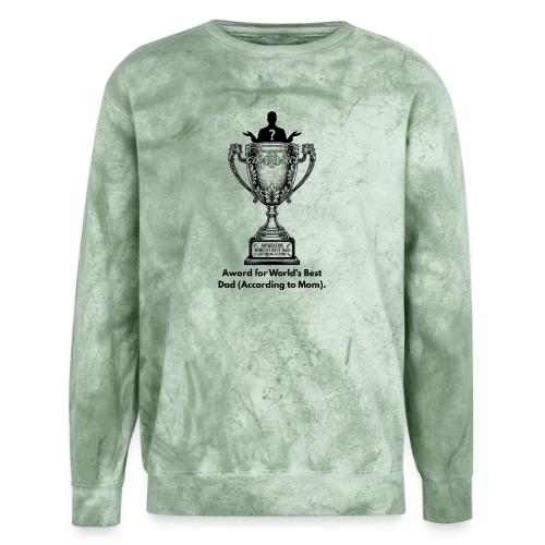 Sarcastic Dad T-Shirt - Unisex Colorblast Crewneck Sweatshirt