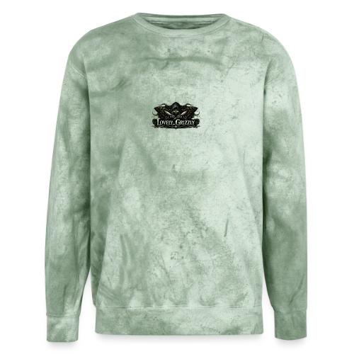 Lovely Grizzly logo - Unisex Colorblast Crewneck Sweatshirt