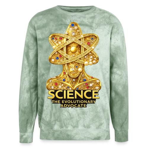 Science the Evolutionary Advocate - Unisex Colorblast Crewneck Sweatshirt