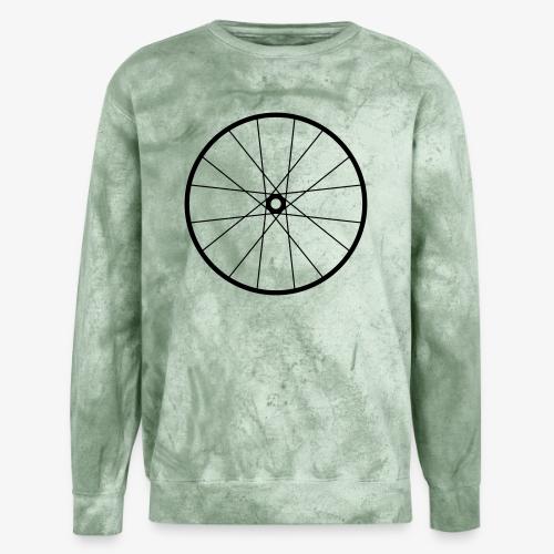 Bicycle Wheel - Unisex Colorblast Crewneck Sweatshirt