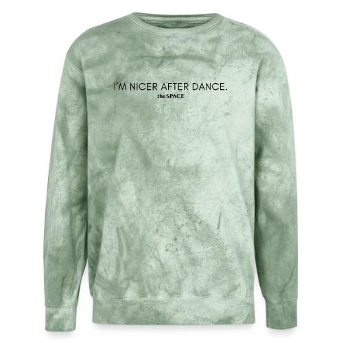 Nicer after dance - Unisex Colorblast Crewneck Sweatshirt