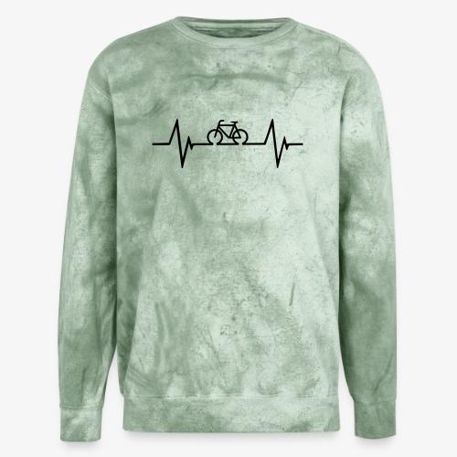 Bicycle Hearbeat - Unisex Colorblast Crewneck Sweatshirt