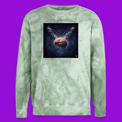 BrainTeas - Unisex Colorblast Crewneck Sweatshirt