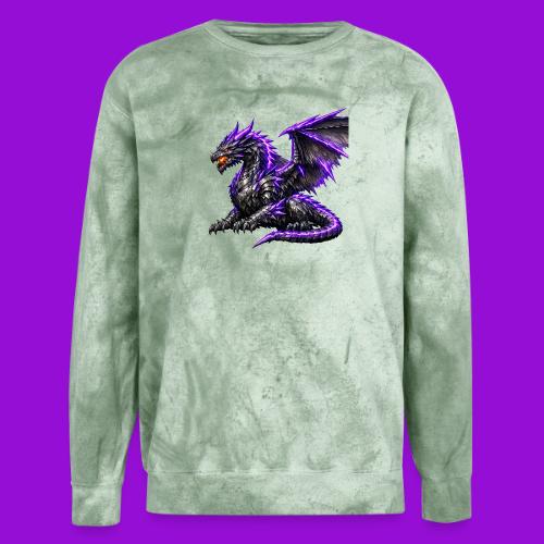 Neon Dragon at Rest - Unisex Colorblast Crewneck Sweatshirt
