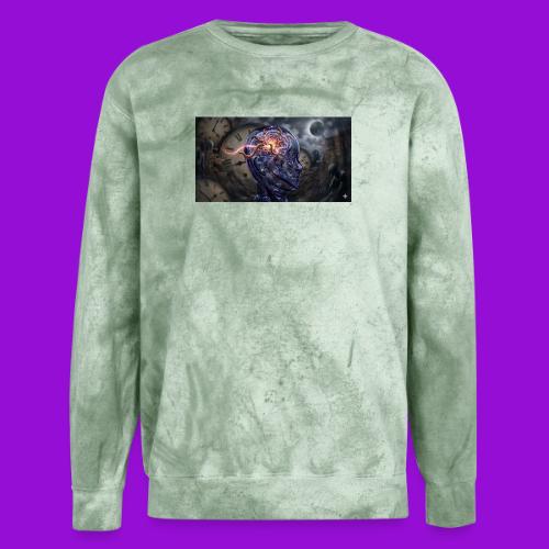 Hey You - Unisex Colorblast Crewneck Sweatshirt