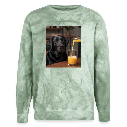 Golden Retriever Chill Juice Vibes - Unisex Colorblast Crewneck Sweatshirt