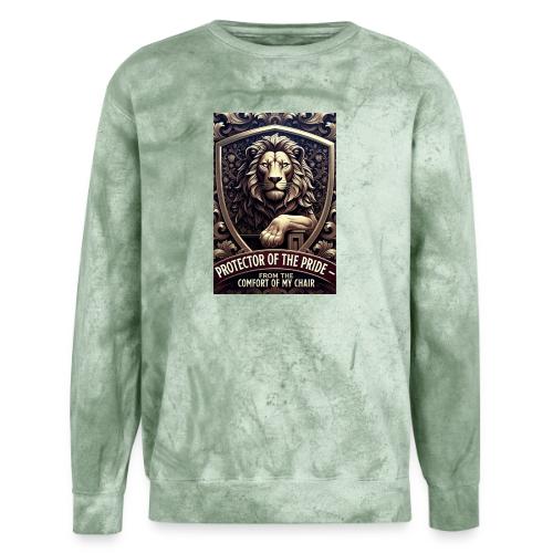 Lion King T Shirt, Funny Low-Effort Father Gift - Unisex Colorblast Crewneck Sweatshirt