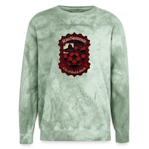 Flamengo Scarlet Summit T-Shirt, Football Gift - Unisex Colorblast Crewneck Sweatshirt