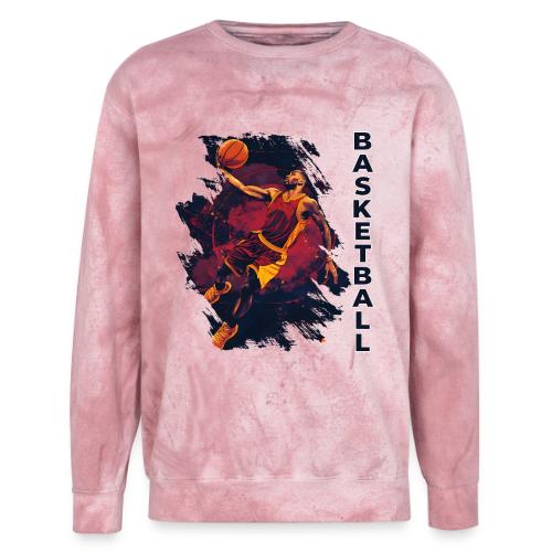 Basketball Charge - Unisex Colorblast Crewneck Sweatshirt