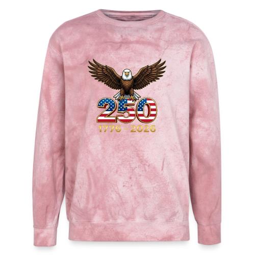 Eagle 250th Anniversary 1776-2026 - Unisex Colorblast Crewneck Sweatshirt