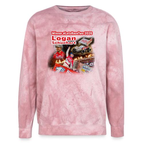 Logan Schuchart #LetsRaceTwo Winner - Unisex Colorblast Crewneck Sweatshirt