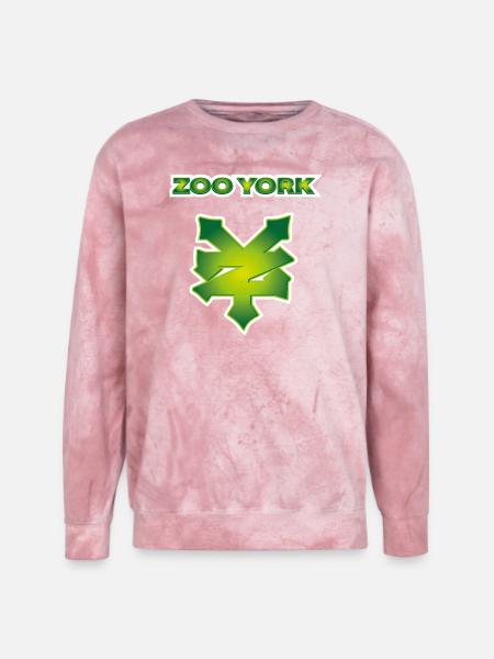Zoo York Green - Unisex Colorblast Crewneck Sweatshirt - clay
