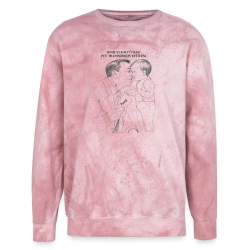 Dad Joke Blueprint T-Shirt - Unisex Colorblast Crewneck Sweatshirt