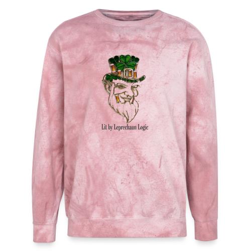 Leprechaun Lantern Mischief T-Shirt - Unisex Colorblast Crewneck Sweatshirt