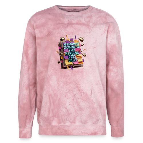 Appointment Coordinator Pro T-Shirt | Herding Cats - Unisex Colorblast Crewneck Sweatshirt