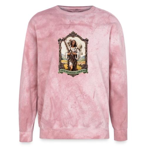 I Am The Good Shepherd T Shirt, Christian Gift - Unisex Colorblast Crewneck Sweatshirt