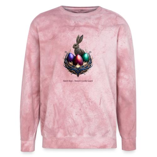 Easter Hatch Hope Nest Guardian T Shirt, Gift - Unisex Colorblast Crewneck Sweatshirt