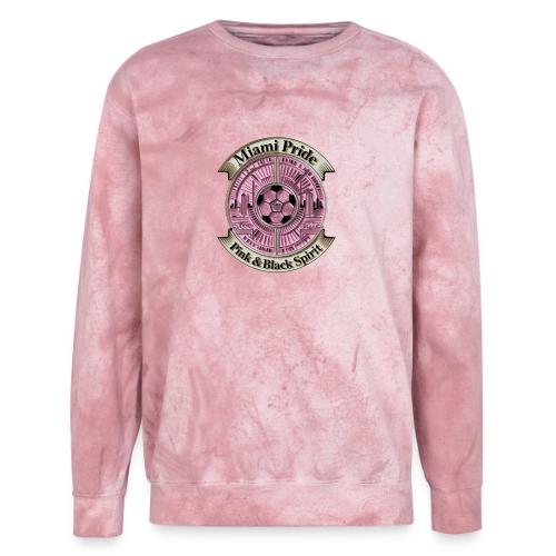 Miami Pride T Shirt, Soccer City Pride Gift - Unisex Colorblast Crewneck Sweatshirt