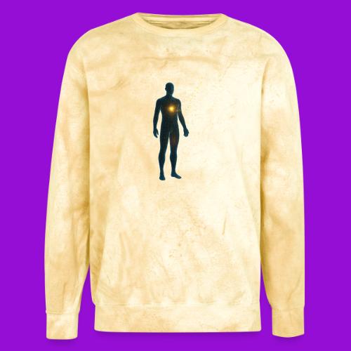 Glowing Chest Personl - Unisex Colorblast Crewneck Sweatshirt
