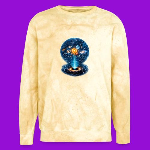 Holographic Universe - Unisex Colorblast Crewneck Sweatshirt