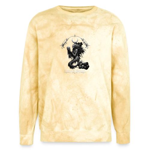 love and haunted - Unisex Colorblast Crewneck Sweatshirt