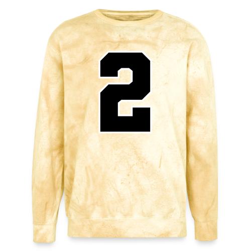 Varsity Number 2 Sports Design - Unisex Colorblast Crewneck Sweatshirt