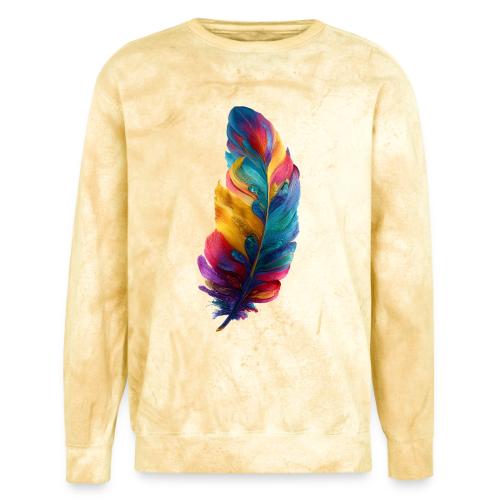 Spectrum Feather Flow - Unisex Colorblast Crewneck Sweatshirt