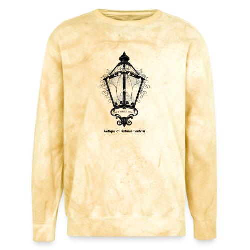 Antique Christmas Lantern T-Shirt - Unisex Colorblast Crewneck Sweatshirt