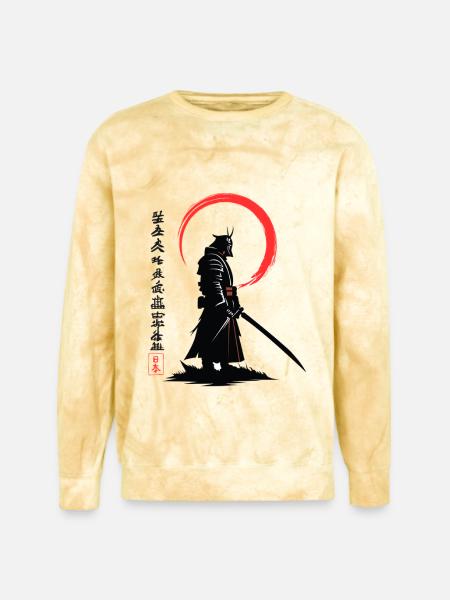 Design_sans_titre_2 - Unisex Colorblast Crewneck Sweatshirt - citrine