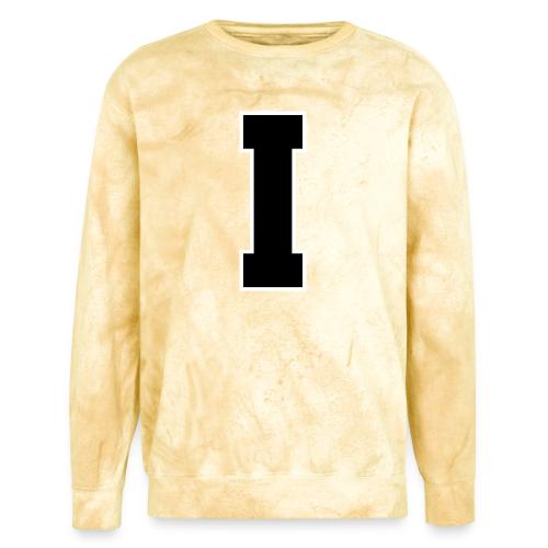 Varsity Letter I Collegiate Monogram - Unisex Colorblast Crewneck Sweatshirt