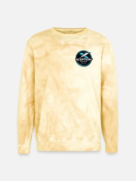 Xception Gaming Cyan - Unisex Colorblast Crewneck Sweatshirt - citrine