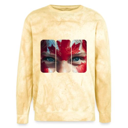 Canada: Northern Spirit - Unisex Colorblast Crewneck Sweatshirt