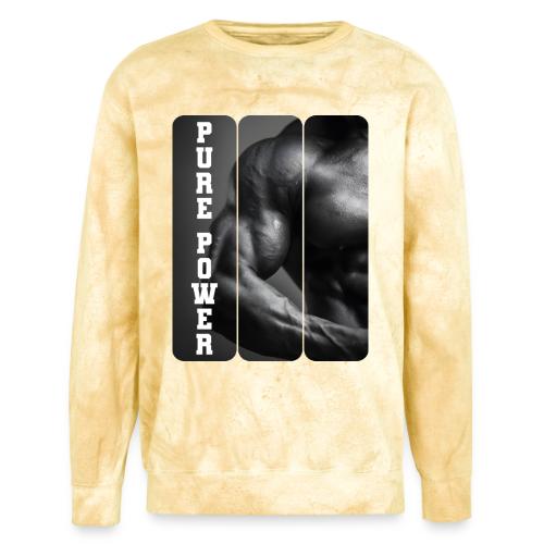 Bodybuilding: Pure Power - Unisex Colorblast Crewneck Sweatshirt