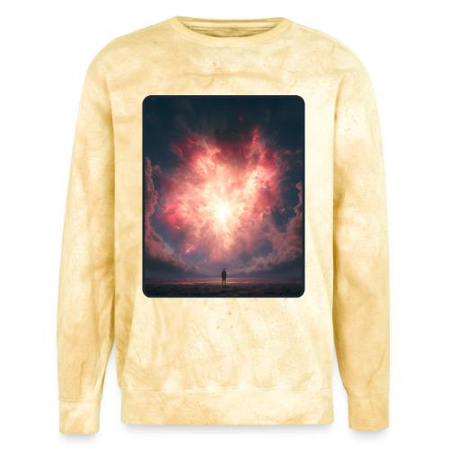 Supernova Sky Sci-Fi Artwork - Unisex Colorblast Crewneck Sweatshirt