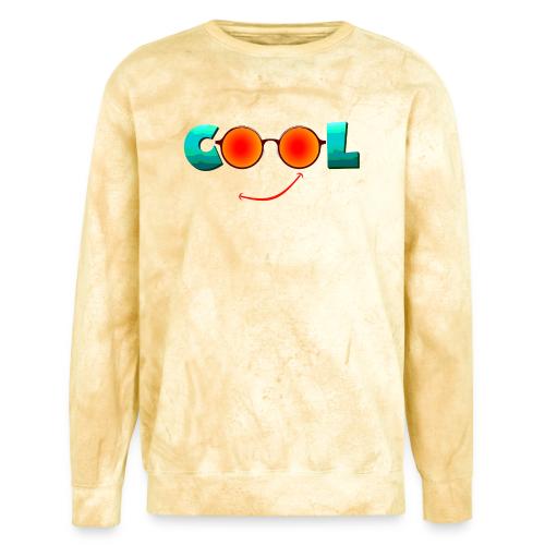 Stay Cool Chill Vibes Design - Unisex Colorblast Crewneck Sweatshirt
