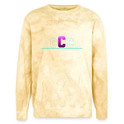 Letter C – Capital Varsity Alphabet Monogram - Unisex Colorblast Crewneck Sweatshirt